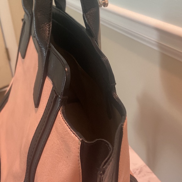 🇫🇷CHLOE ALLISON BAG Pink & Black Leather✨ - Picture 4 of 15